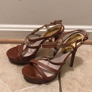 Michael Kors Slingback Platforms Heels